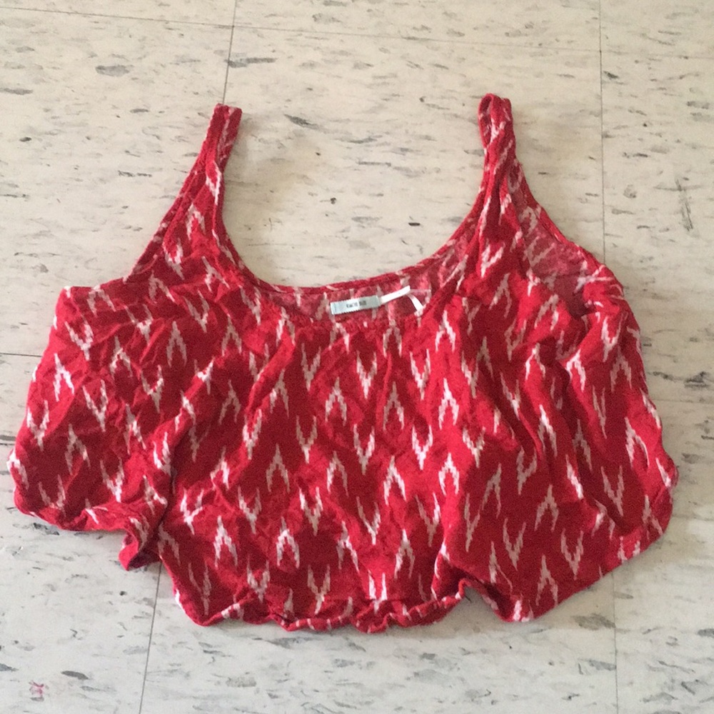 Red Crop Top